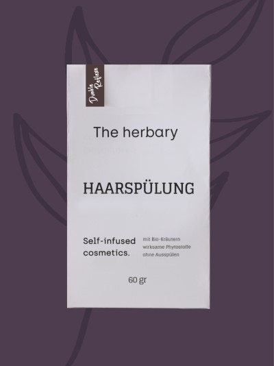 The Herbary - Self-infused cosmetics | Herbal hair rinse - Dark reflexes