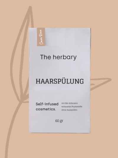 The Herbary - Self-infused cosmetics | Herbal hair rinse - Acid rinse