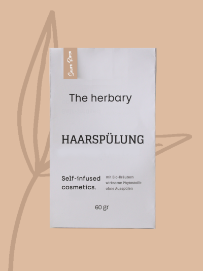 The Herbary - Self-infused cosmetics | Herbal hair rinse - Acid rinse