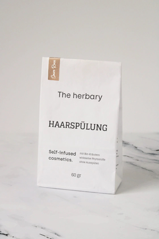 The Herbary - Self-infused cosmetics | Saure Rinse Tee-Spülung